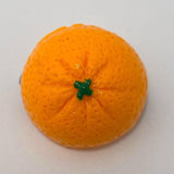 Small 2.7cm Fruit slice brooch made from resin.  badge pin . Roll safety catch. Pick your fruit