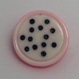 Small 2.7cm Fruit slice brooch made from resin.  badge pin . Roll safety catch. Pick your fruit