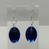 Large princess jewel earrings 6 cm long